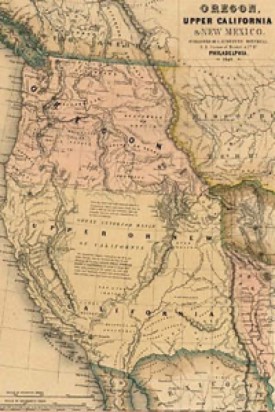 1849 US Map - James K. Polk